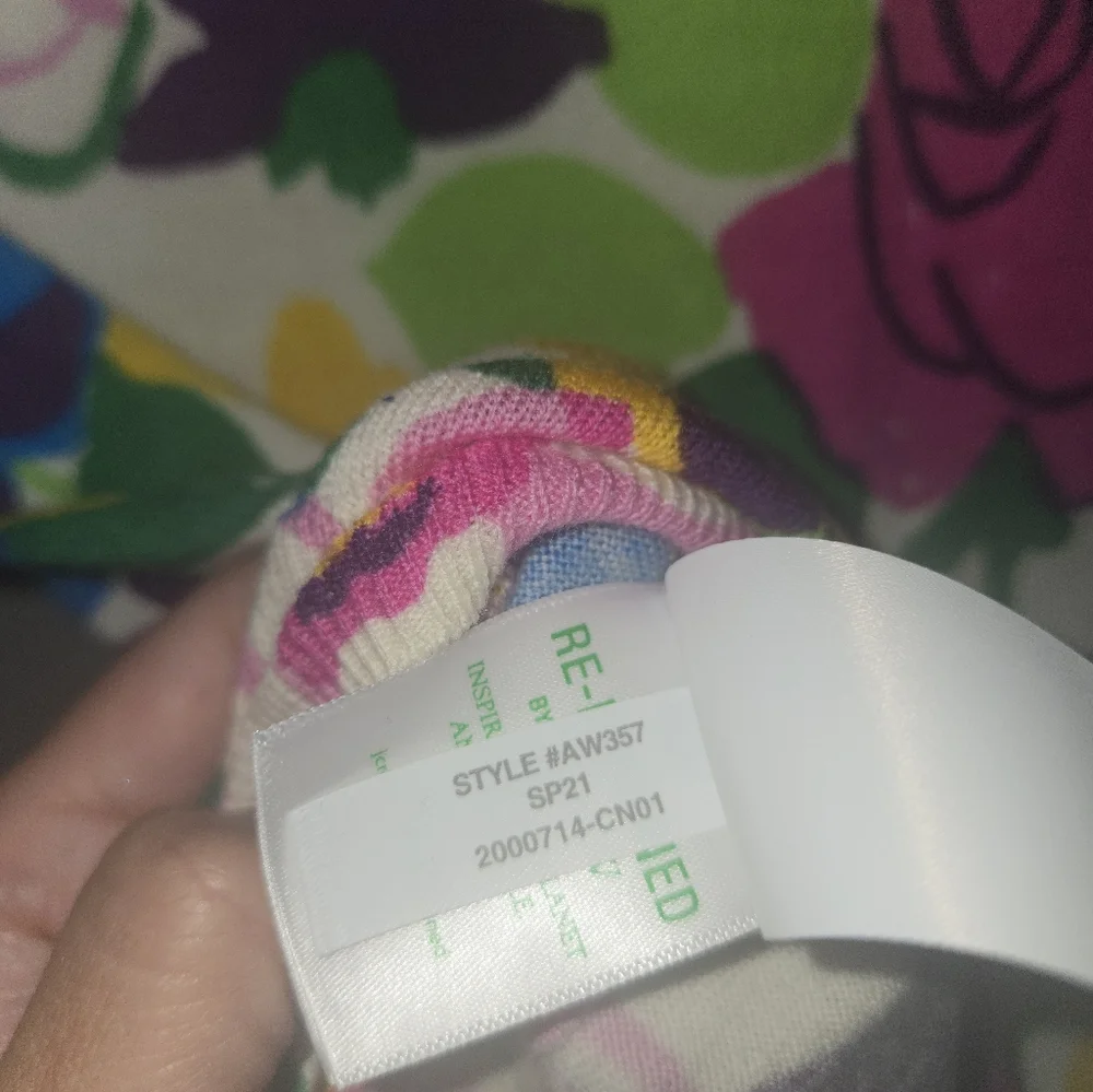 J. Crew Margot Sweater In Garden Print Size XXS